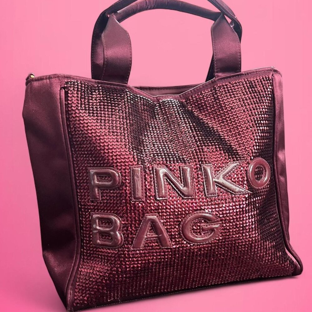 *FINAL PRICE*Rare Pinko tote bag Vintage Y2K  with organization pockets